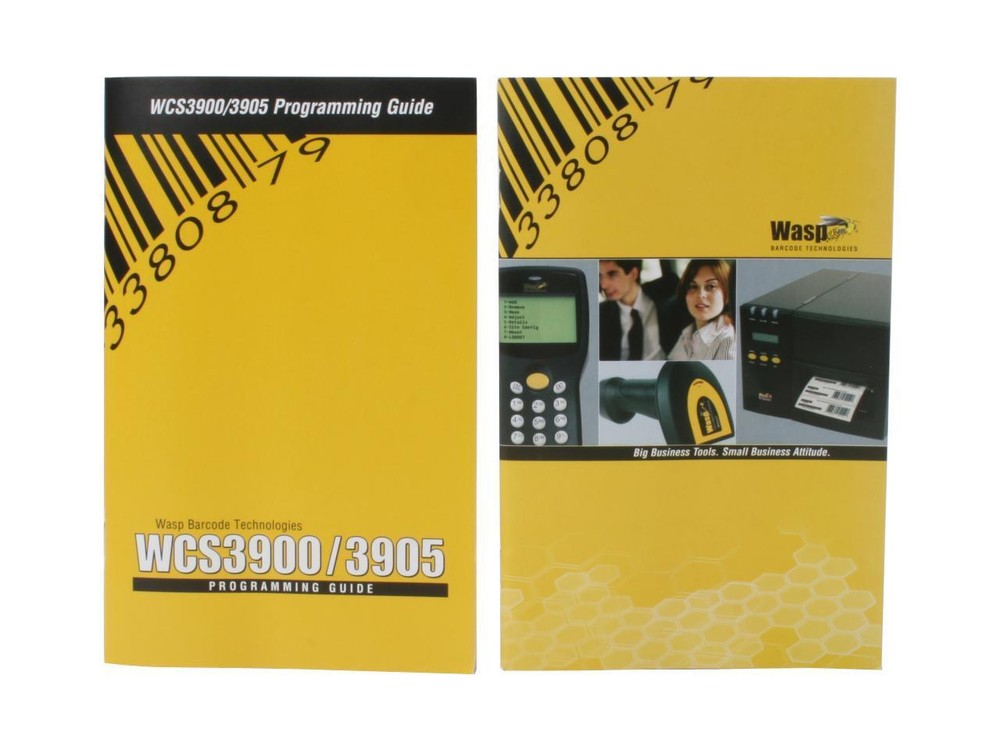 Wasp 633808091040 WCS3900 Series CCD Barcode Scanner With USB Cable