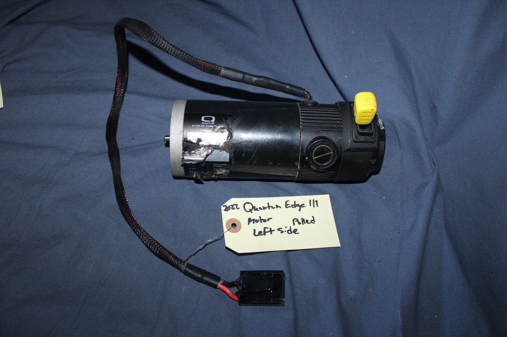 Pride Quantum Edge 3 Wheelchair Drive Motor Left Side