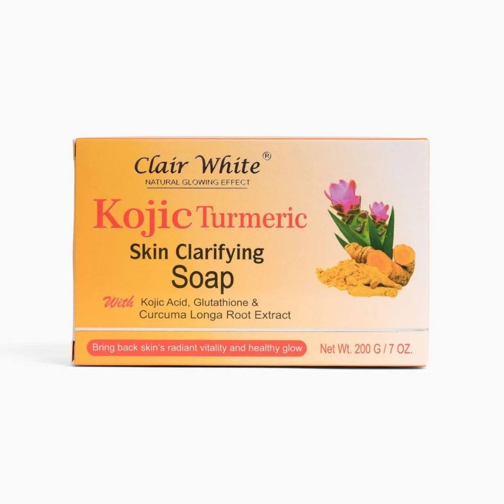 Clair White Kojic Turmeric Skin Clarifying Soap 7 oz