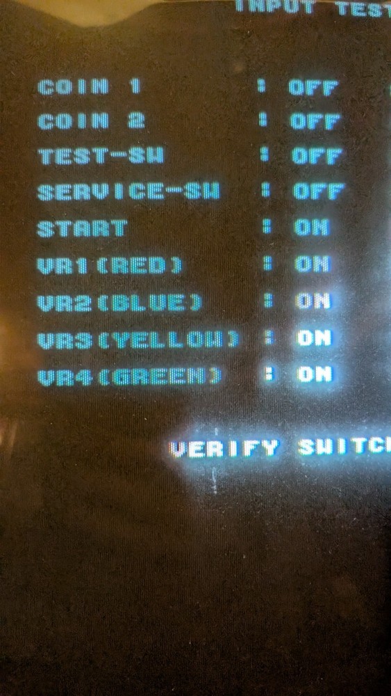 virtua racing plastic control panel with working buttons