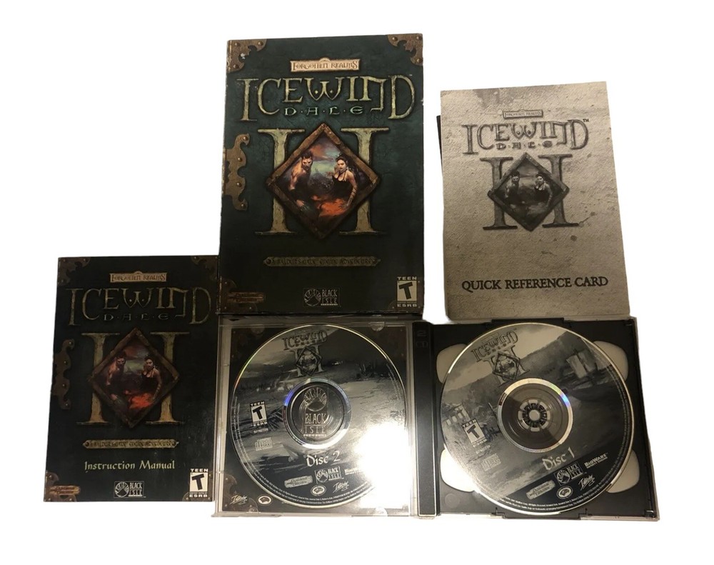 Icewind II PC CD-ROM Forgotten Realms D&D