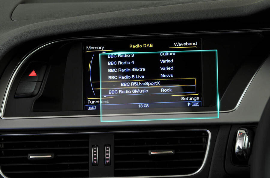 Crystal Clear Screen Protector for 2013 Audi A5 Vehicle Navigation