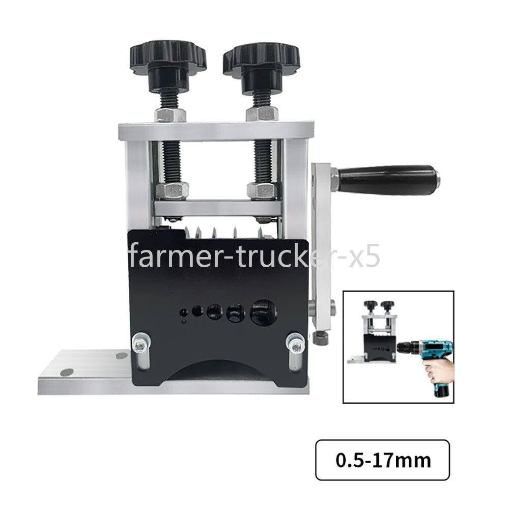 0.5-17MM Adjustable Stripping Machine Electric Manual Multihole Wire Stripper