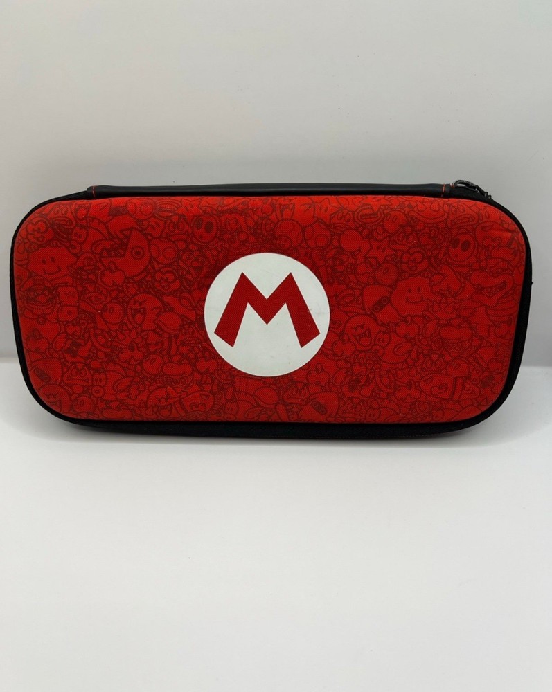 Nintendo Switch Travel Case Mario Bros. Red Preowned