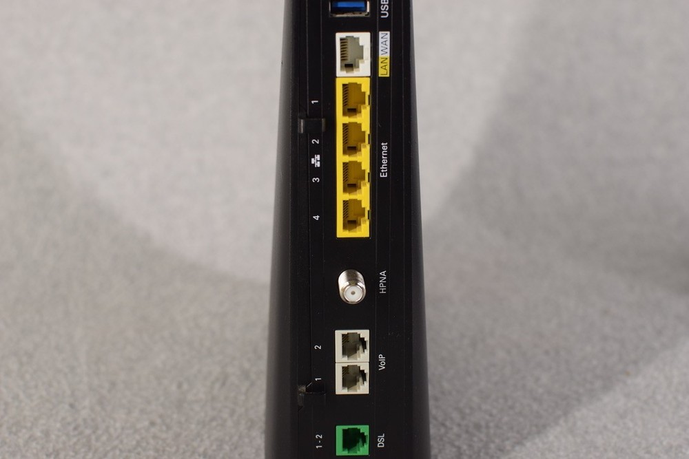 CenturyLink C2100T Technicolor Wireless Modem WiFi Router Reset w/ Cables