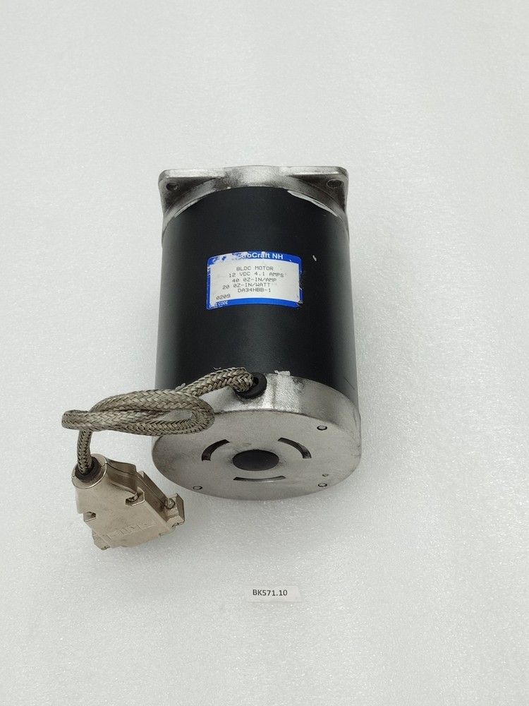 ELECTROCRAFT BLDC MOTOR DA34HBB-1 EASTERN AIR DEVICES
