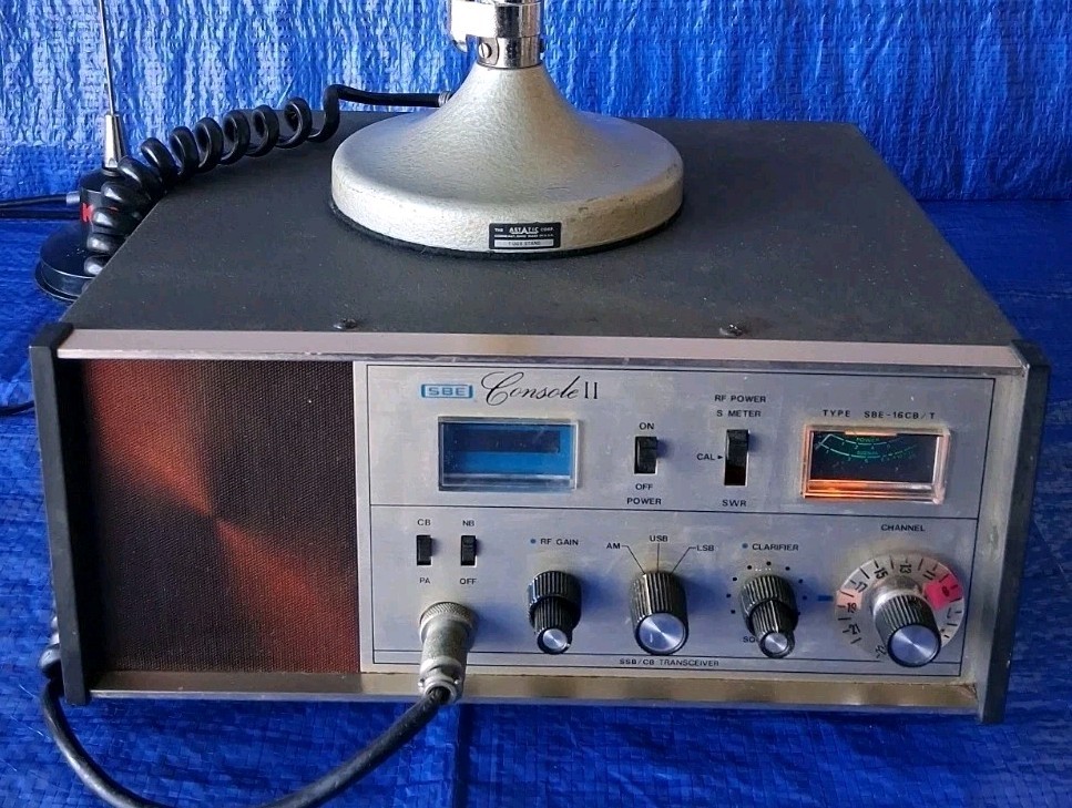 SBE CONSOLE II CB 23-Channel Base Unit AM SSB Transceiver - WORKS - CONSOLE ONLY