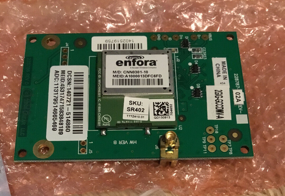 LINEAR 2GIG-GCCDMV-A Cellular Radio Module