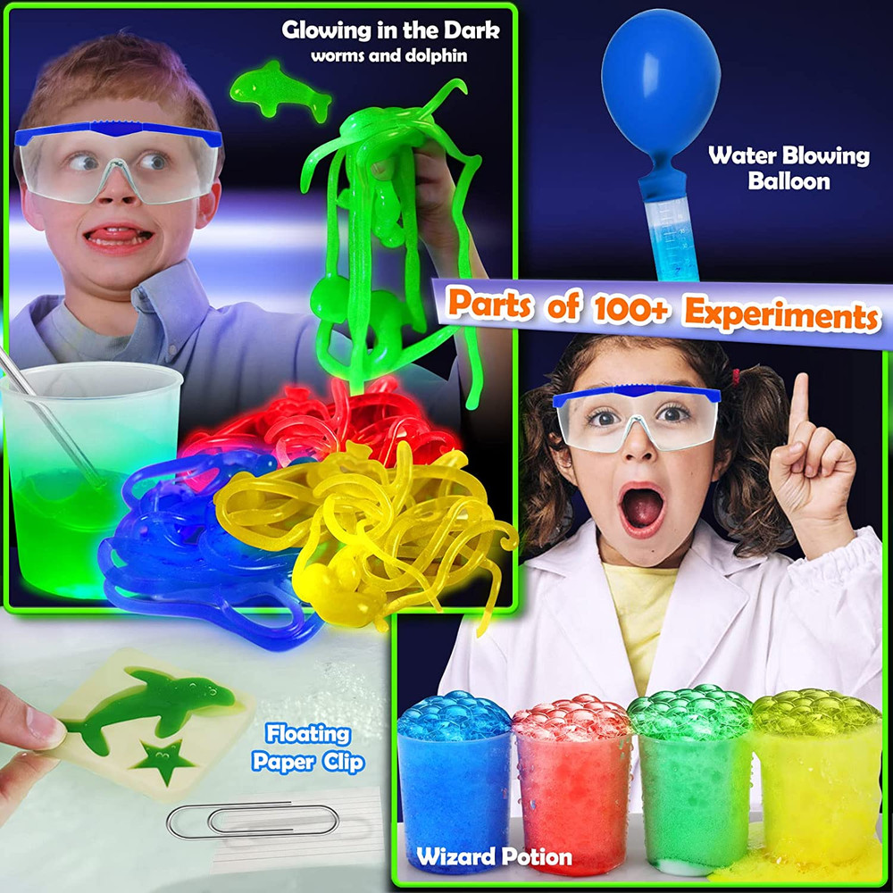 100+ Science Lab Experiments Kit for Kids - Educational Learning Toy