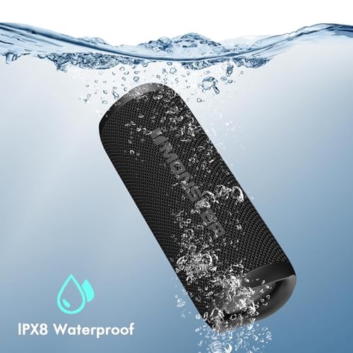 Bluetooth Speaker, Wireless Portable Outdoor Bluetooth Speakers, 60W Black