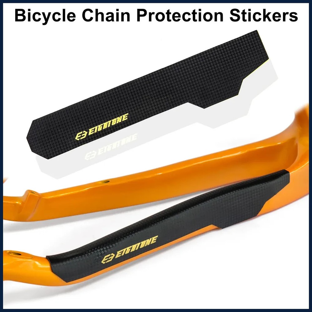 Bicycle Chain Protection Stickers MTB Frame Protector Scratch-Resistant Road