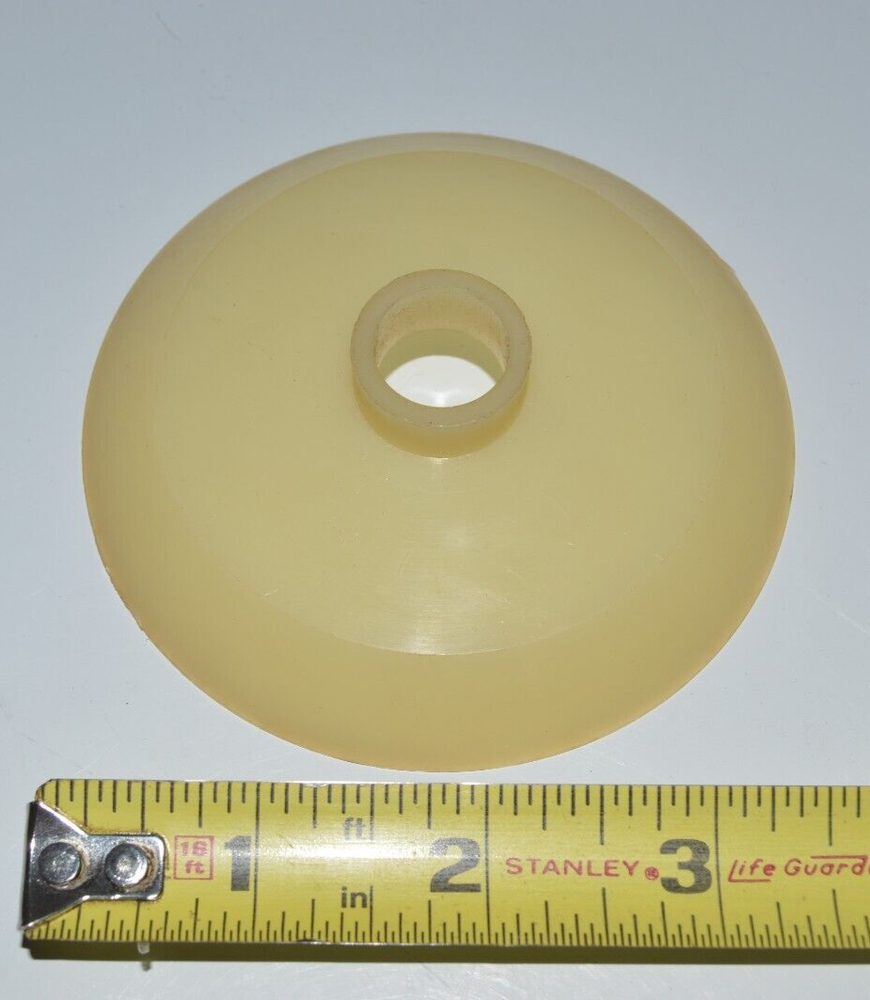 Universal Parts 3-1/2" Plastic Rain Shield 5/8" Bore New