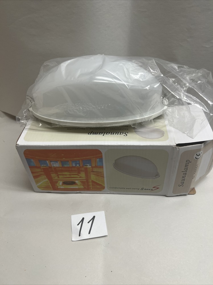 Explosion Proof Sauna Lamp Sauna Lamp PP Material For Bathroom Use Sweat Stream