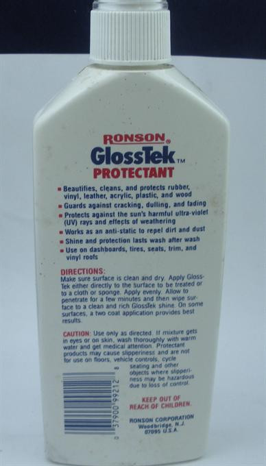 Ronson 99212 8 oz Glosstek Protectant