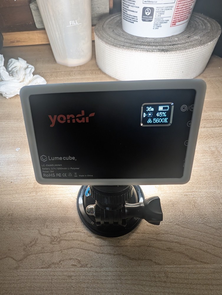 Lume Cube LC-PANELMINI1 LED Light White Battery Powered Camera Panel