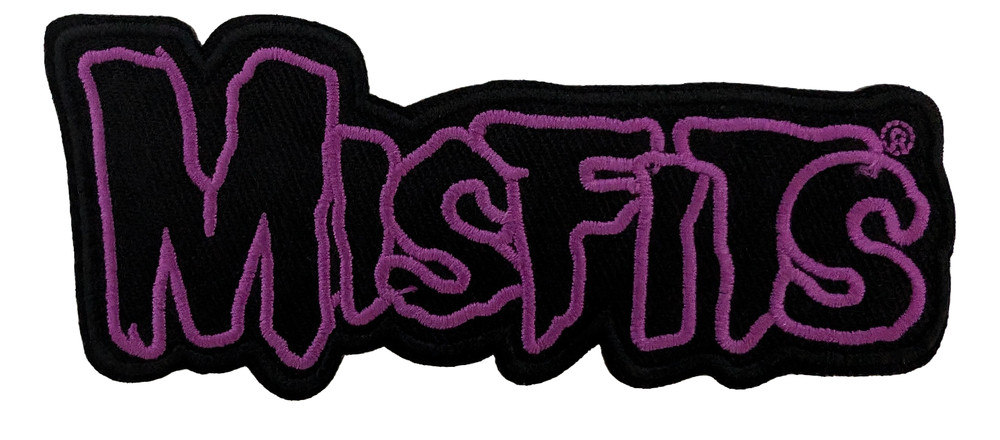 Misfits Patch, Misfits Iron On Embroidered Patch, Punk Rock Band Patch