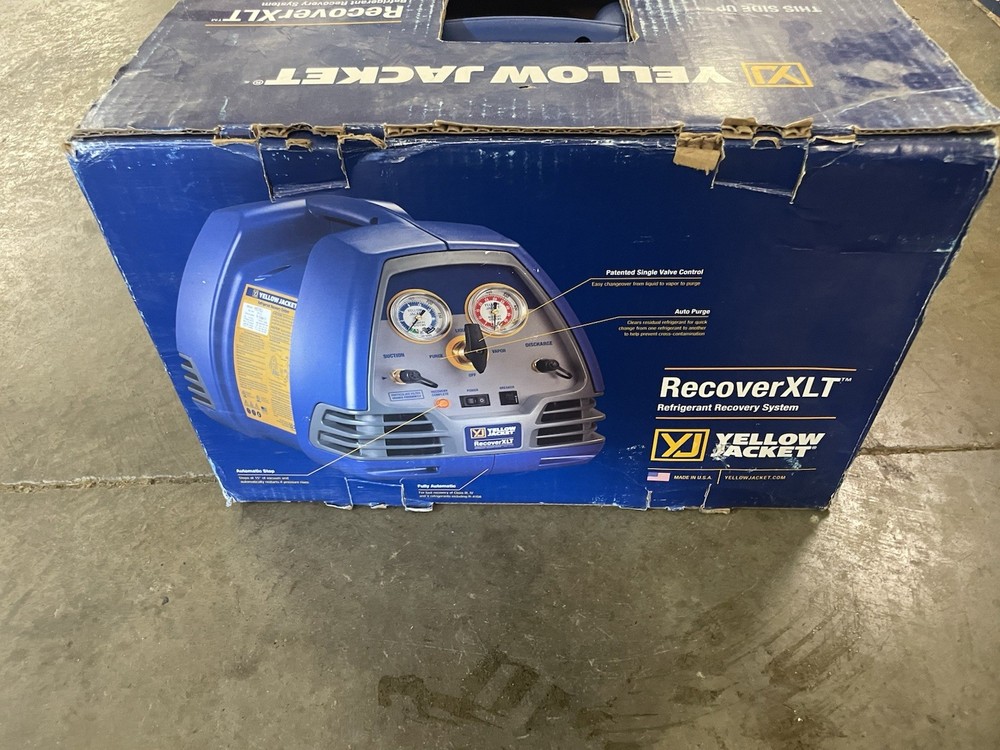 Yellow Jacket XLT Recovery Machine