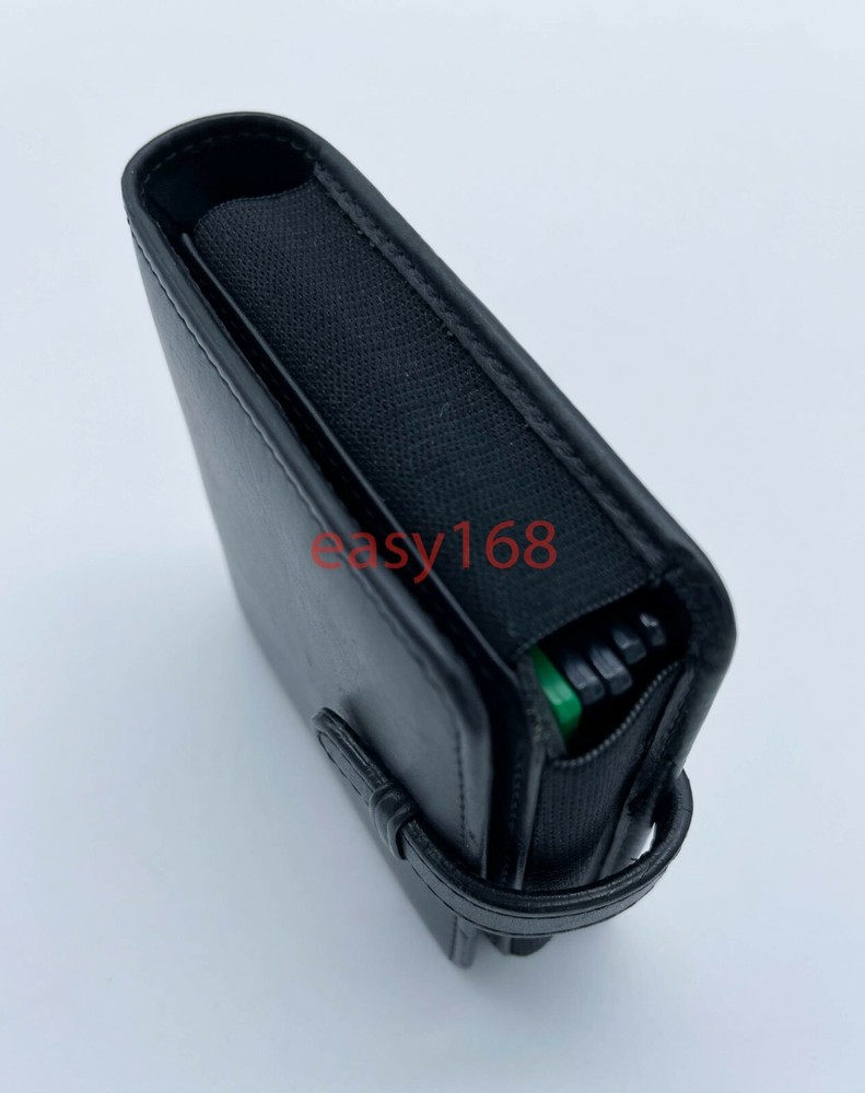 Coach 3.5 Floppy Disk PC Case Holder Black Leather