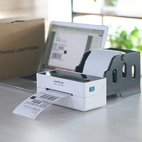 LabelRange Label Holder for Rolls and Fanfold Labels - Desktop Label Printer