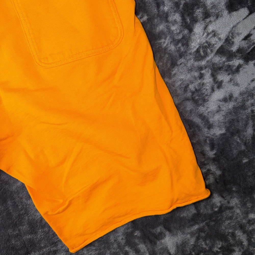 Nike Orange Cotton Shorts Size M