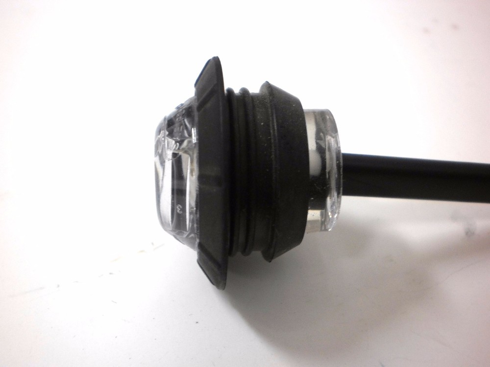 Fifteen 3/4" Maxxima Amber Clear LED Marker Lights