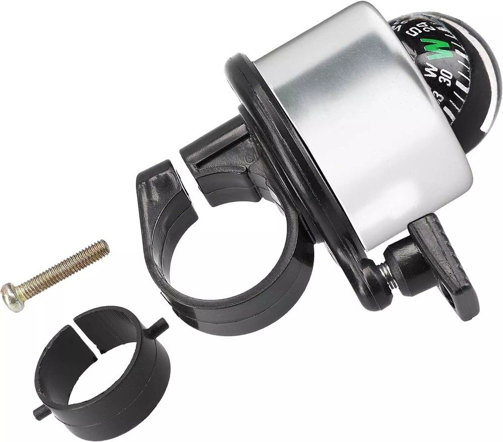 2 X Bell Bicycle Bell E-Scooter Bell Bicycle Bell Compass