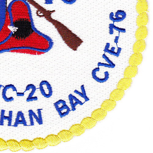 CVE-76 USS Kadashan Bay Patch