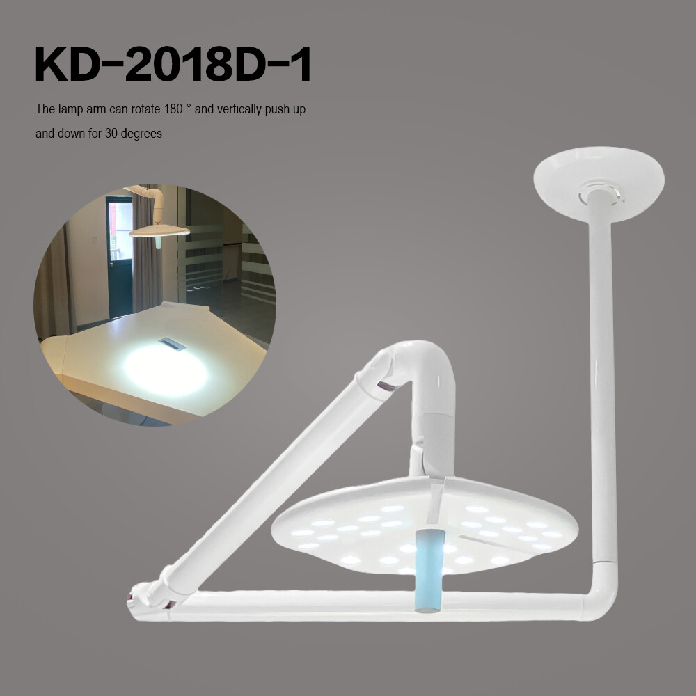 36W Ceiling-Mounted Dental Shadowless Operation Lamp Surgical LED Exam Light US