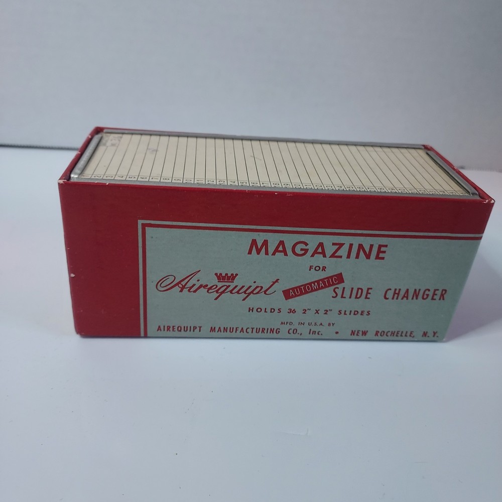 Vintage AIREQUIPT Magazine for Automatic Slide Changer