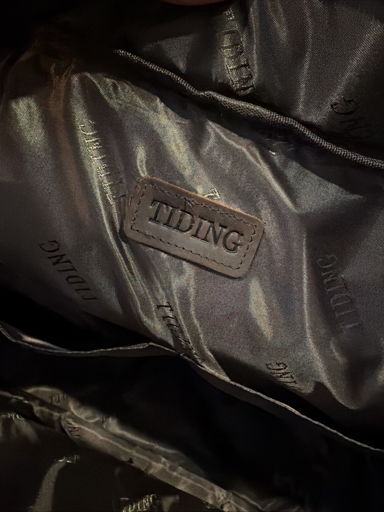 Tiding Leather Messenger Bag