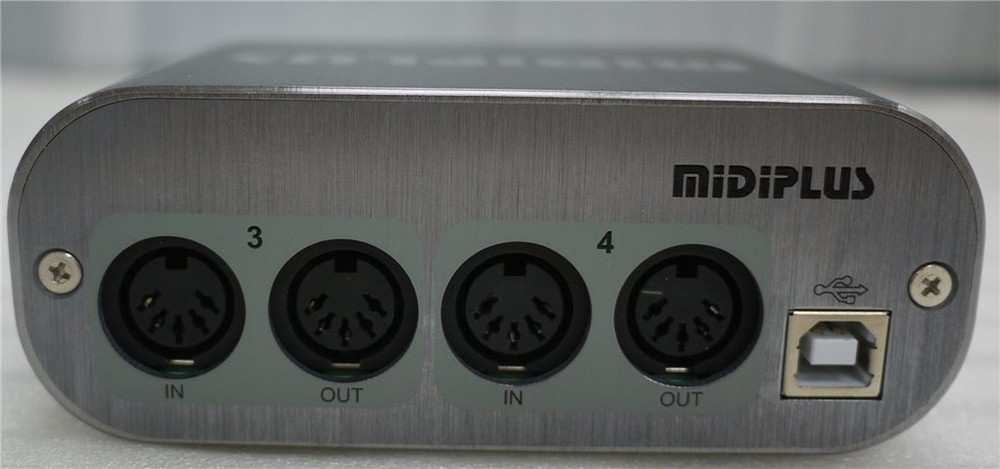 MIDI 4x4 USB MIDI interface Midiplus