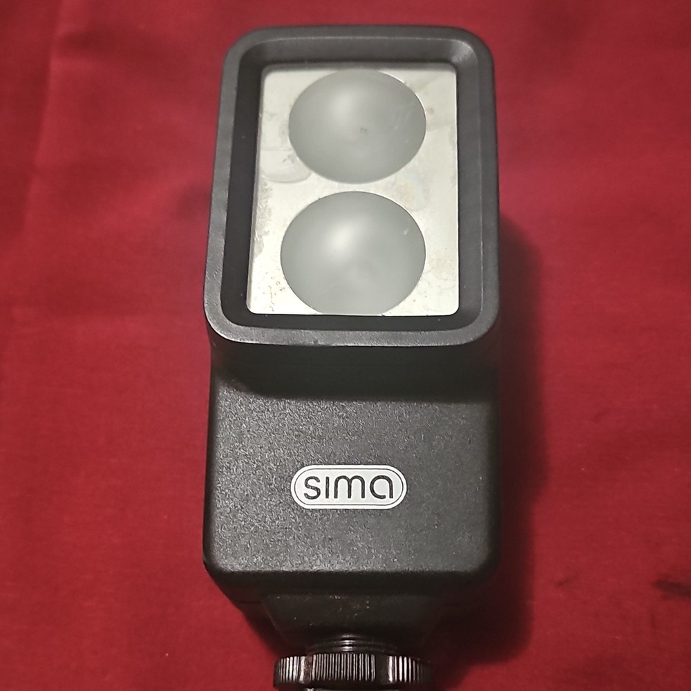 Sima Dual LED Portable Camera Light with Hot Shoe Mount, Universal Compatible