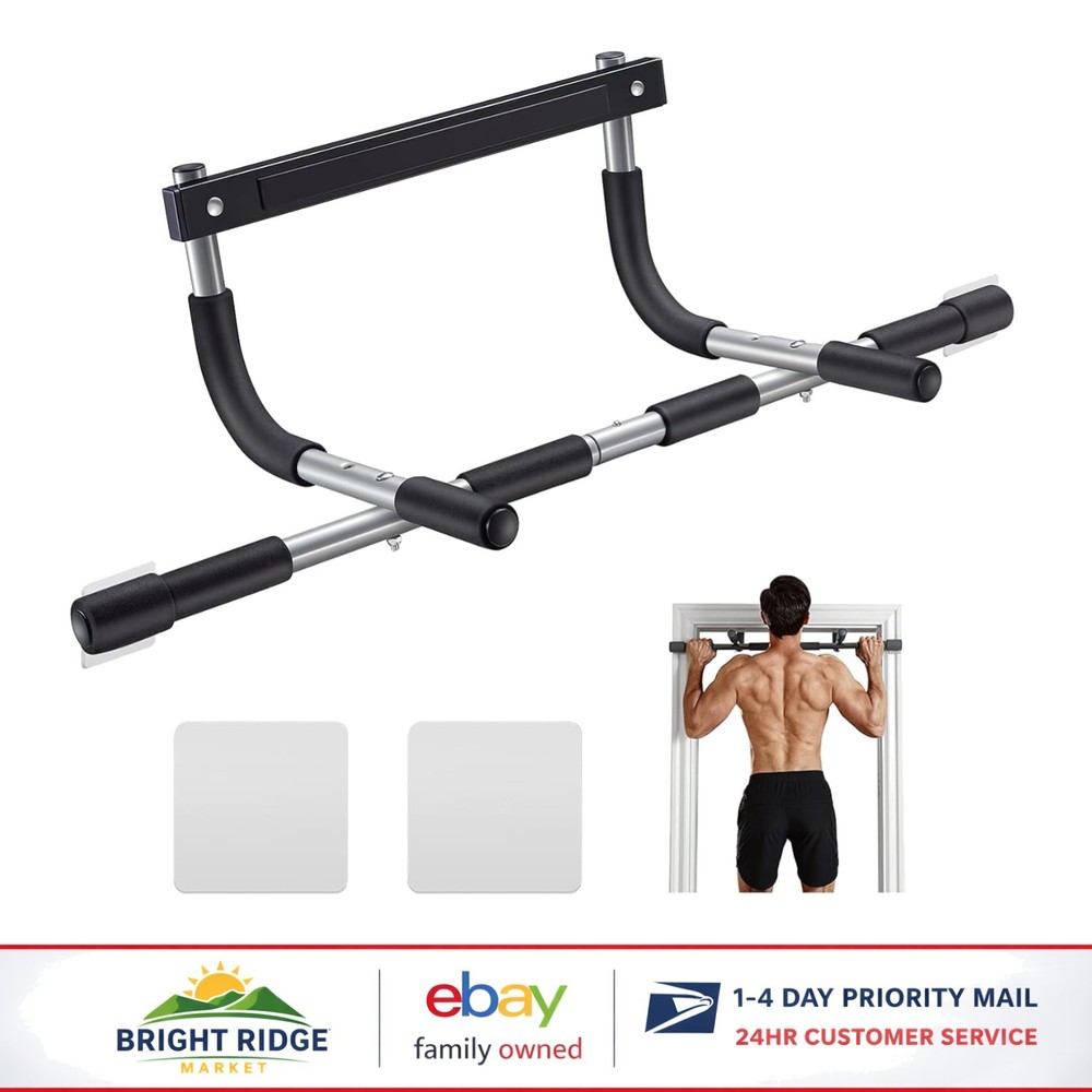 Alloy Steel Pull Up Bar for Home Gym, Heavy Duty Design with Multi-Function Use