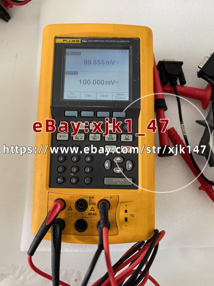 Fluke 744 Record multi-function process calibrator