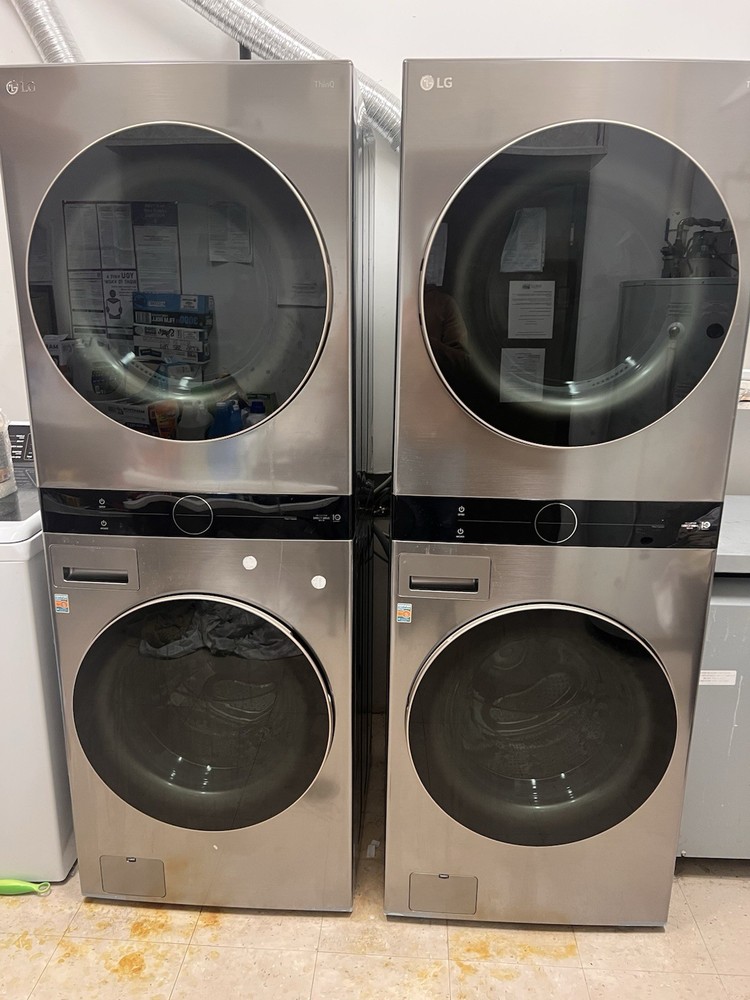 LG Front Load Washer and Dryer Combo Stackable Unit