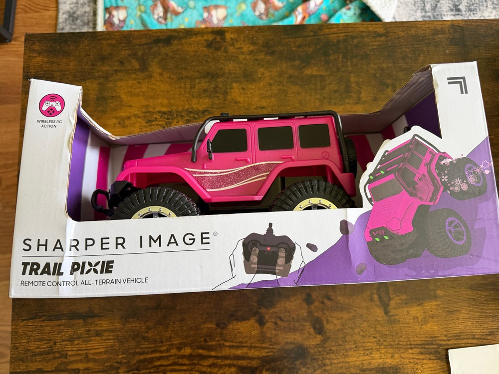 Sharper Image Trail Pixie Remote Control All-Terrain Vehicle New Pink