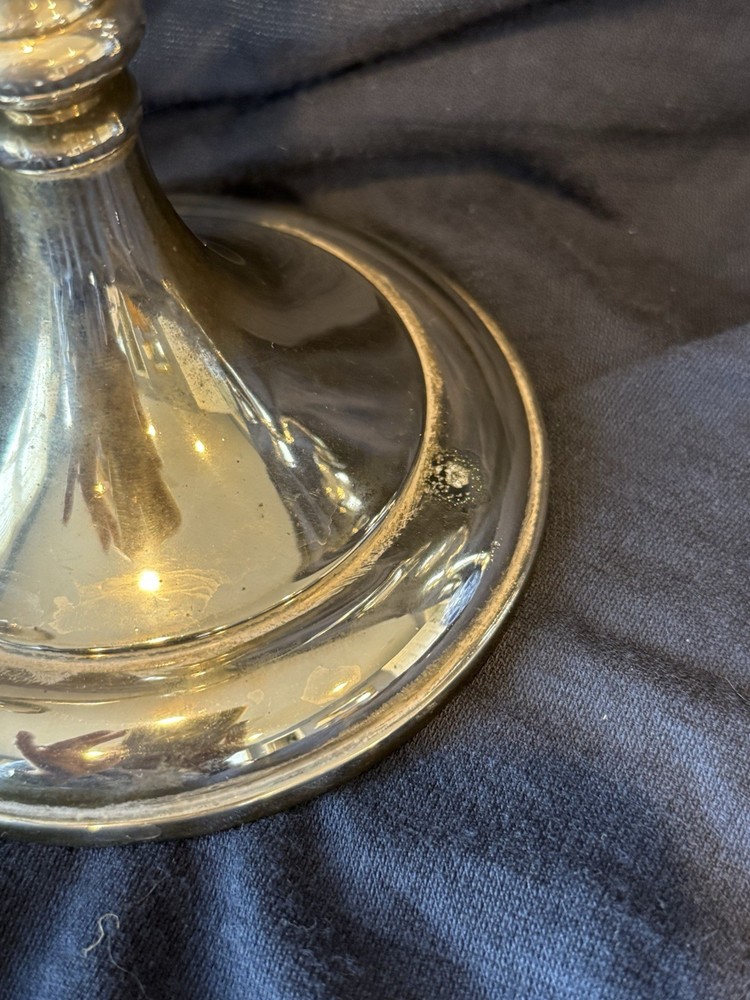 Vintage Gorham Electroplate Silver Candlesticks