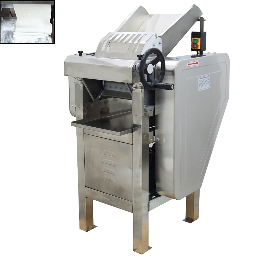 Commercial Dough Sheeter Bakery Pasta Roller Press Machine Thickness Adjustable