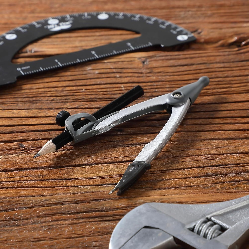 Mr. Pen- Compass for Geometry, with Pencil, Drawing Drawing...