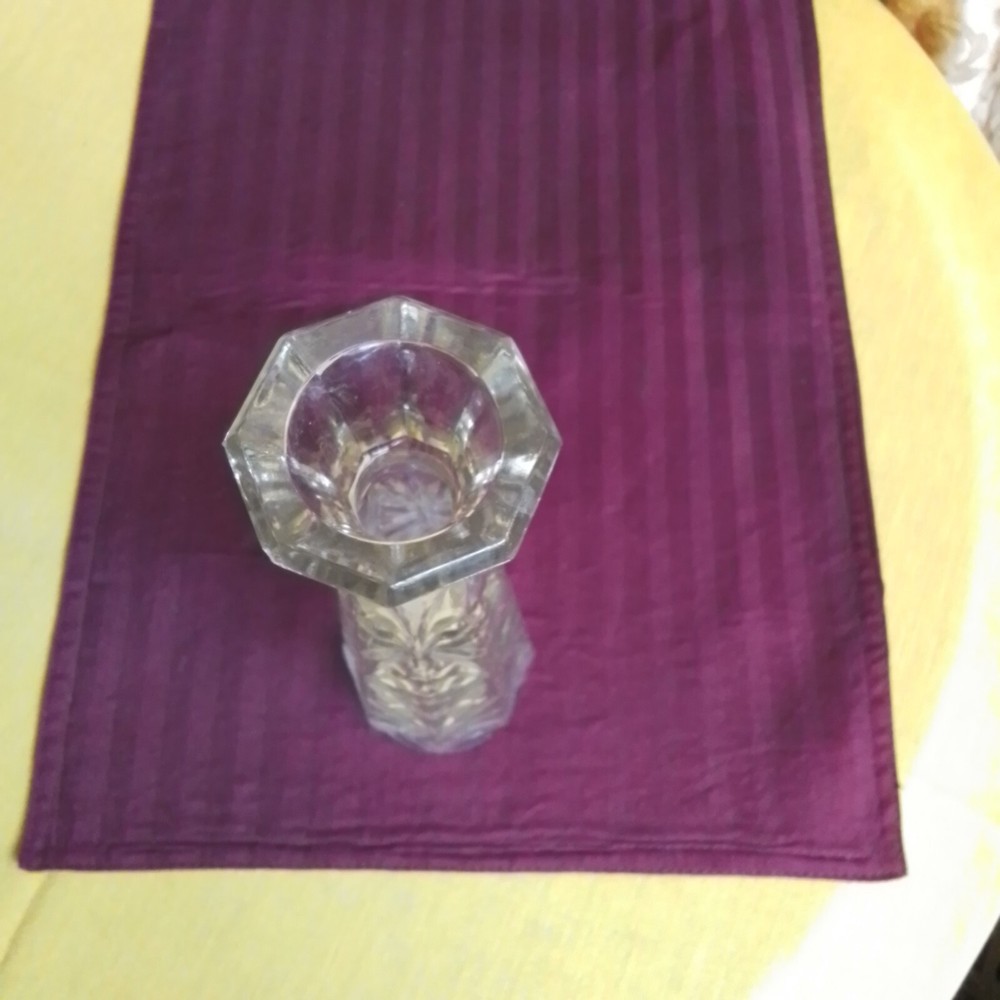 Anchor Hocking Vase Starburst 9"