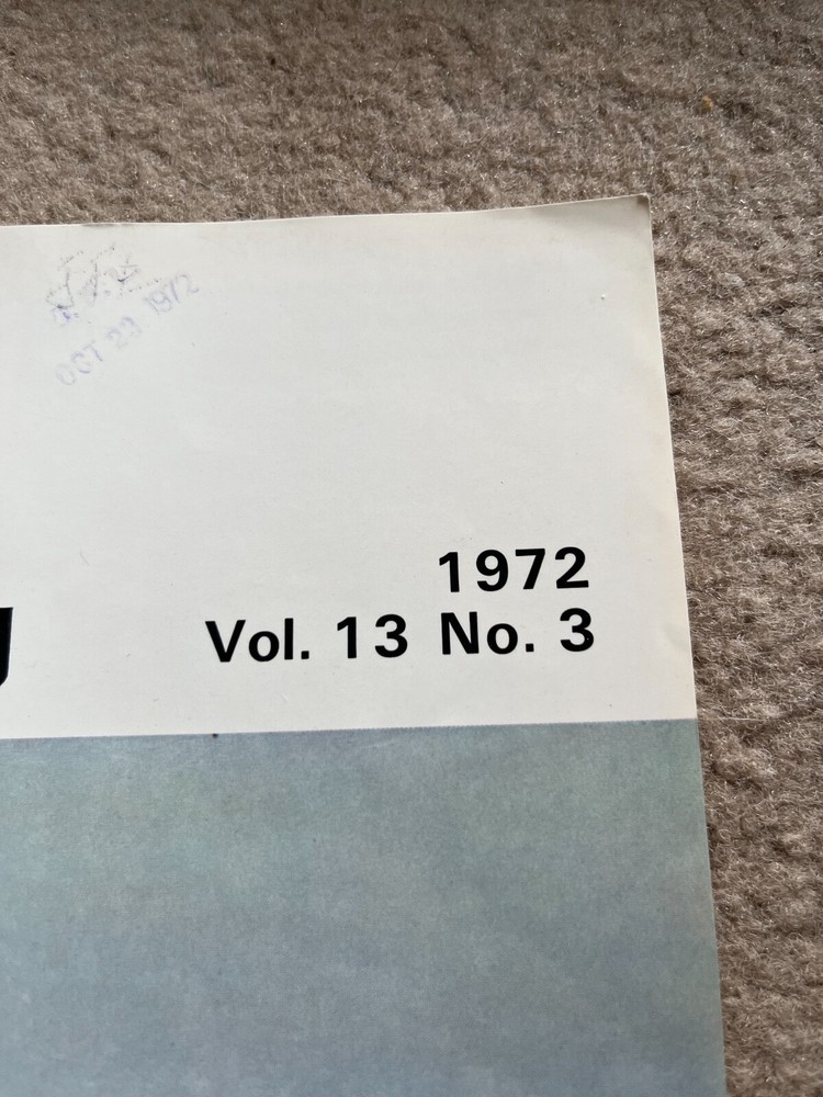 Japanese Railway Engineering - 1972 - Vol. 13 No. 3