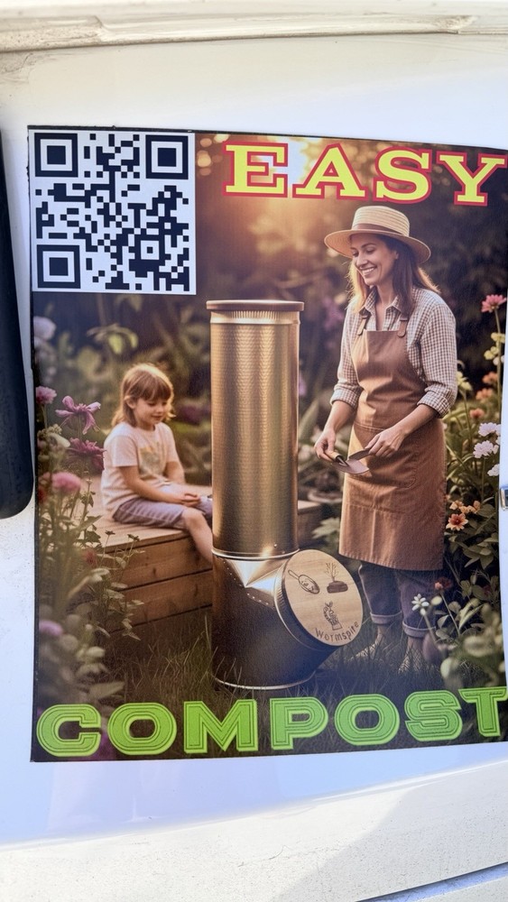 Wormspire™ Vertical Worm Compost Bin System Made Easy - Vermicomposting Tower