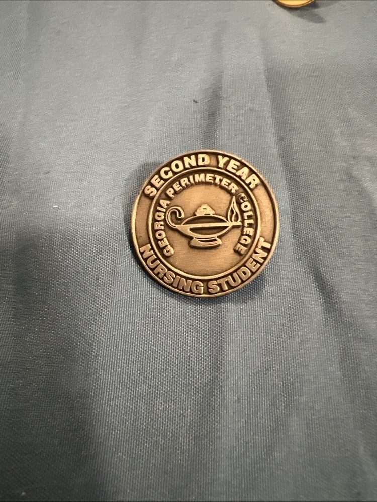 Secound Year Georgia Perimeter College Nursing Student Pin