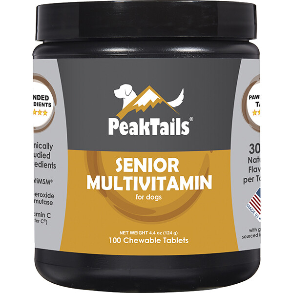 PeakTails Senior Multivitamin