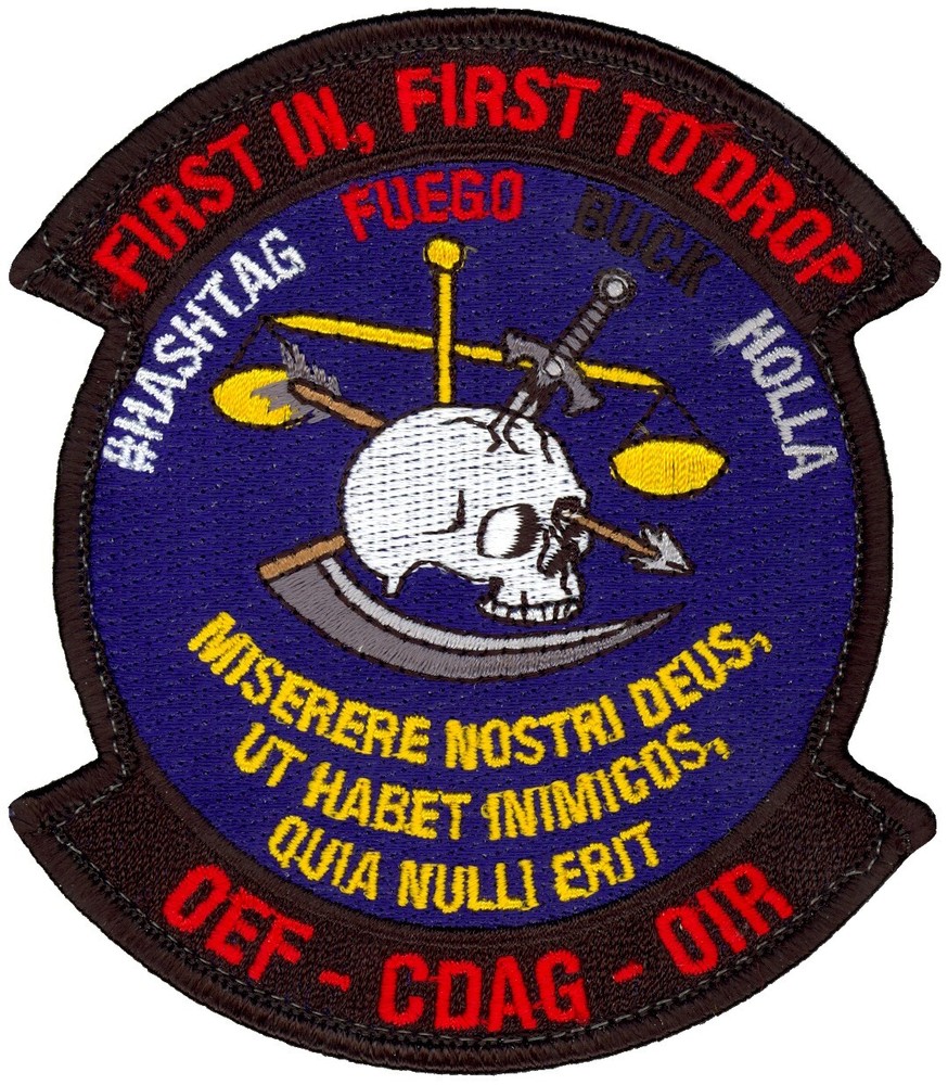 USAF 965th AIRBORNE AIR CONTROL SQUADRON INHERENT RESOLVE 2017-2018 PATCH