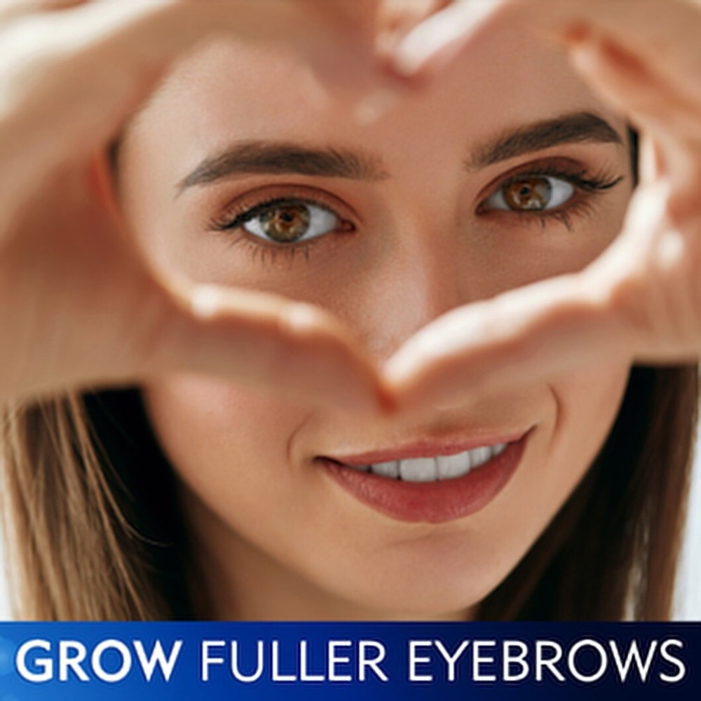 DERMAWORKS Eyebrow Enhancing Serum Natural Brow Growth. Thicker, Fuller Brows