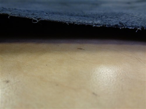 LEATHER HIDE SNAKE PRINT BLACK 90" X 43 1/2"