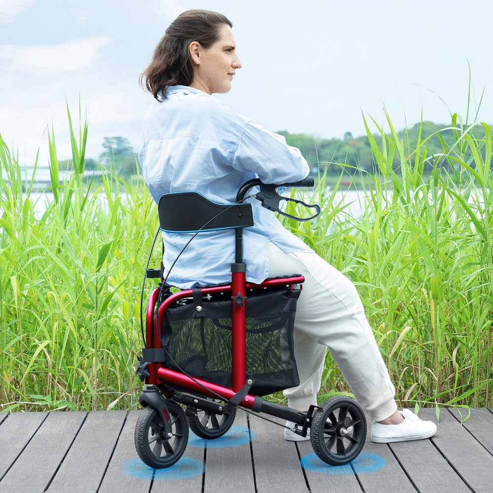 WALK MATE 3-Wheel Rolling WALK MATE 3-Wheel Rolling Adjustable Folding Rollator