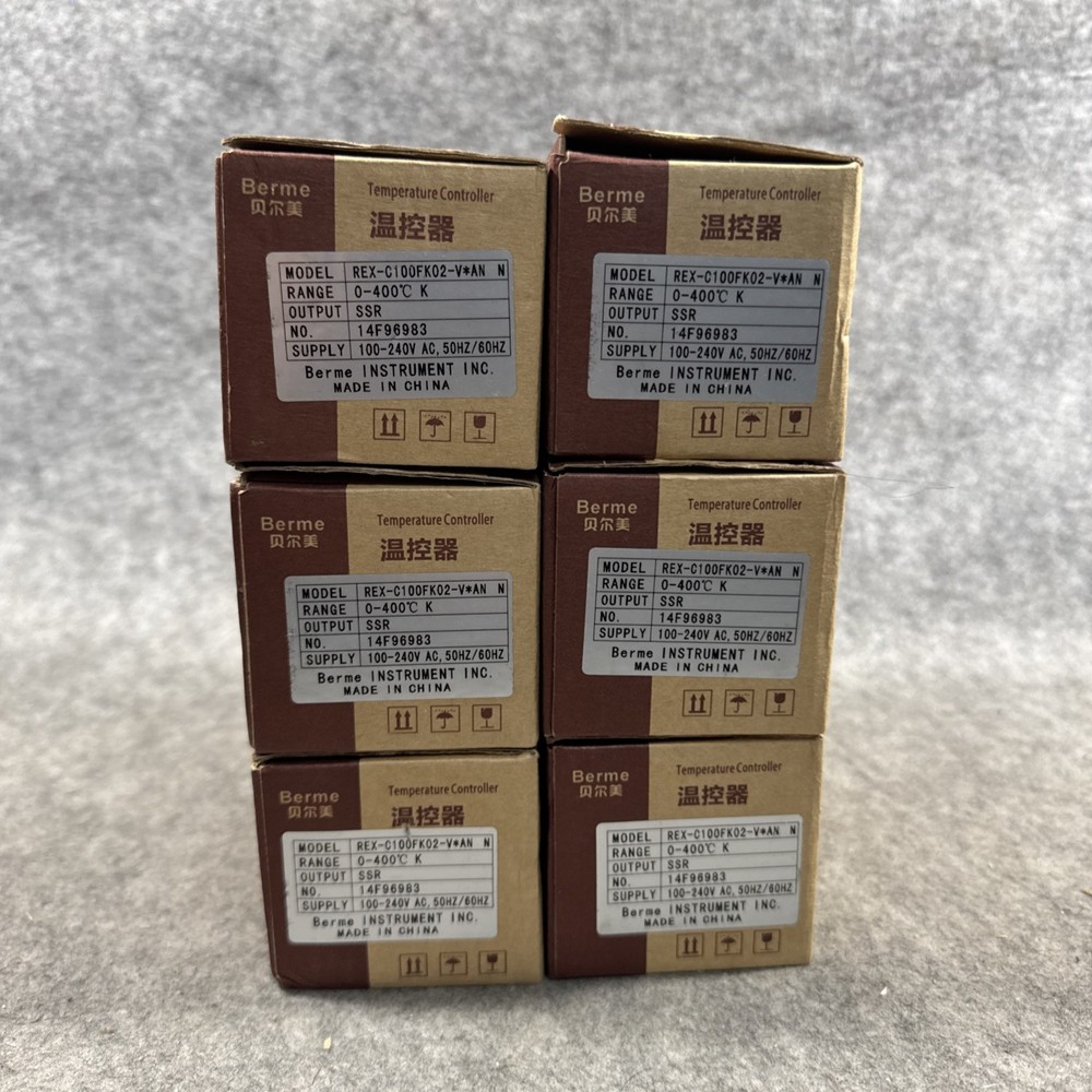 (1) BERME REX-C100FK02-V*AN N TEMPERATURE CONTROLLER 14F96983 NEW