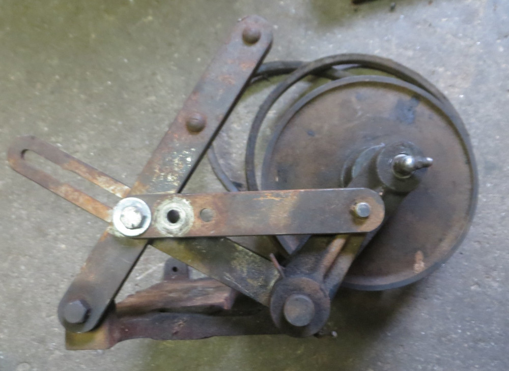 Vintage Variable Speed Drive 7" Pulley System Complete Assembly